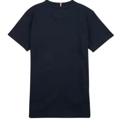 T-shirts & Polos^Tommy Hilfiger - U HILFIGER ARCHED TEE Marine