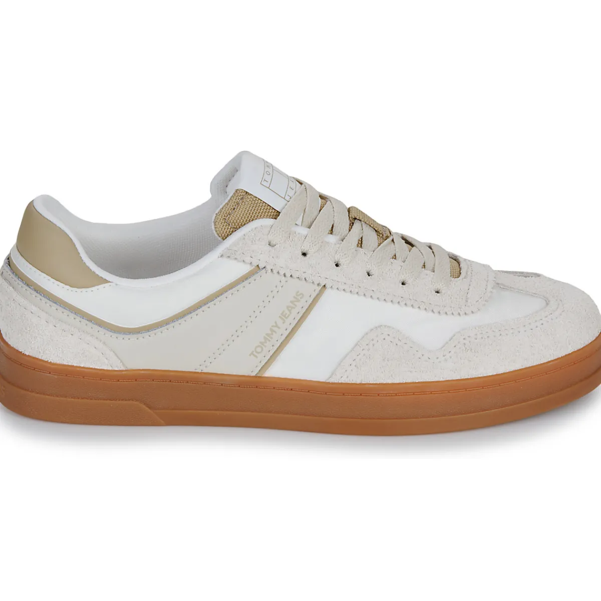 Baskets Mode^Tommy Jeans - THE GREENWICH MIX MEDIA Beige