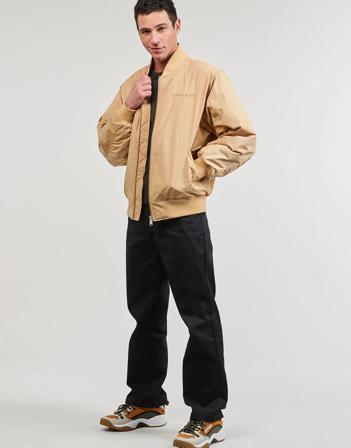 Vestes^Tommy Jeans - TJM CLASSICS BOMBER JACKET EXT Beige