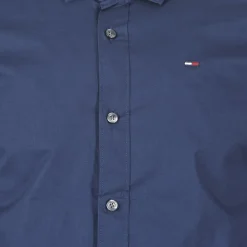 Chemises^Tommy Jeans - TJM ORIGINAL STRETCH SHIRT Marine