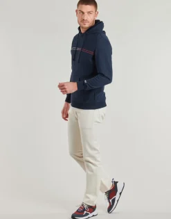 Sweats & Polaires^Tommy Jeans - TJM REG ENTRY GRAPHIC HOODIE EXT Marine
