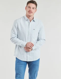 Chemises^Tommy Jeans - TJM REG OXFORD STRIPESHIRT