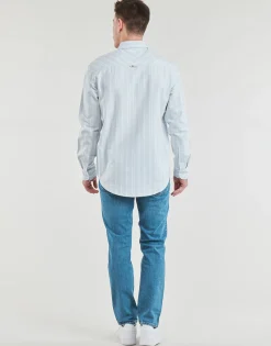 Chemises^Tommy Jeans - TJM REG OXFORD STRIPESHIRT