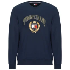 Sweats & Polaires^Tommy Jeans - TJM REG TJ PREP CREST CREW Marine