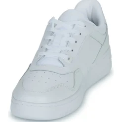 Baskets Mode^Tommy Jeans - TJM RETRO BASKET ESS Blanc