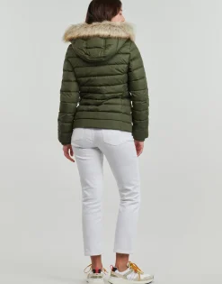 Manteaux^Tommy Jeans - TJW BASIC HOODED DOWN JACKET EXT Kaki