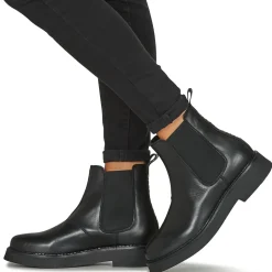 Bottines / Boots^Tommy Jeans - TJW CHELSEA FLAT BOOT Noir