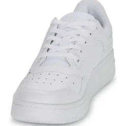 Baskets Mode^Tommy Jeans - TJW RETRO BASKET ESS Blanc