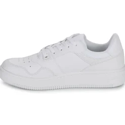 Baskets Mode^Tommy Jeans - TJW RETRO BASKET ESS Blanc