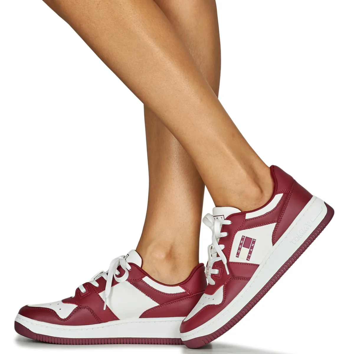 Baskets Mode^Tommy Jeans - TJW RETRO BASKET LEATHER
