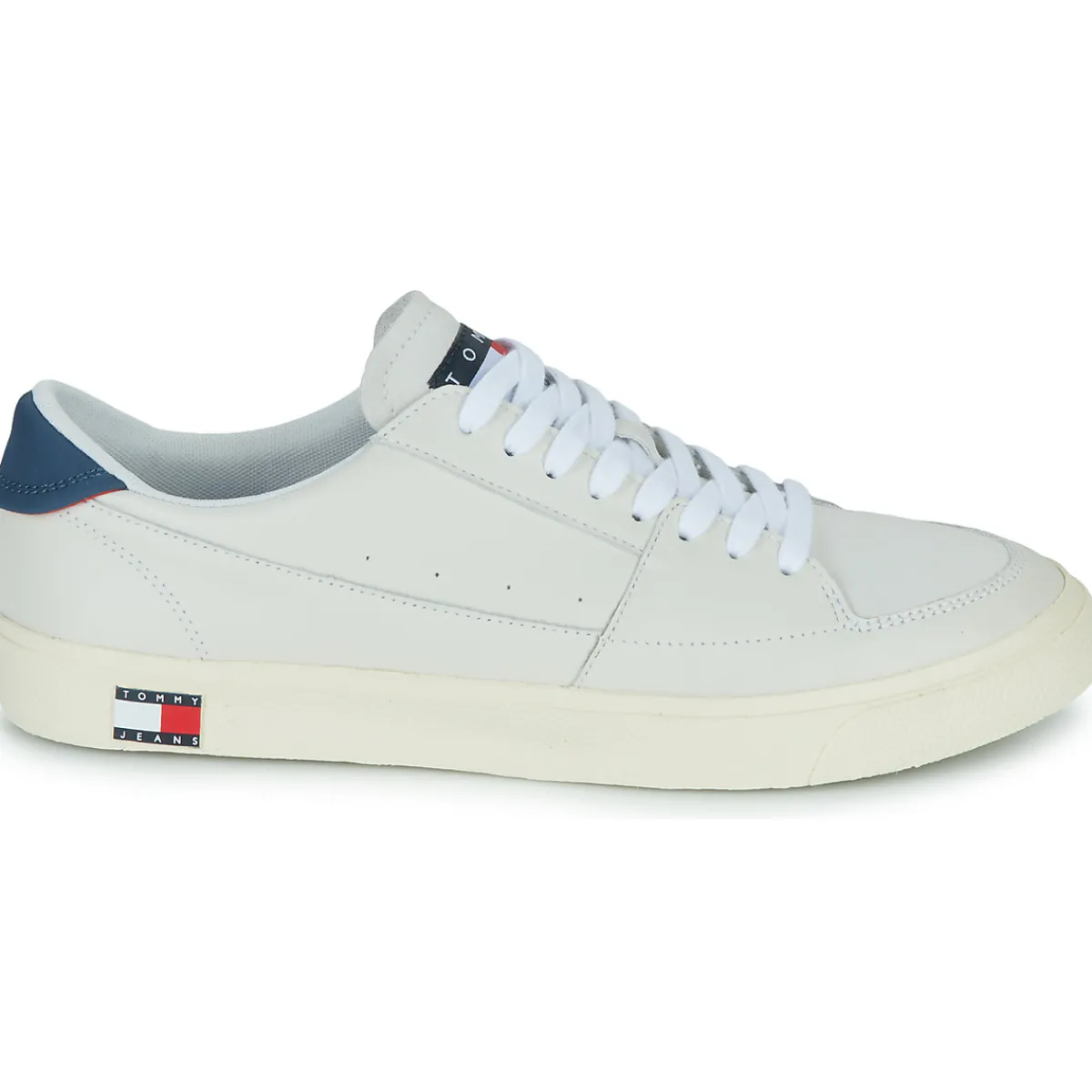Baskets Mode^Tommy Jeans - NOLAN VULCANCIZE ESS Beige