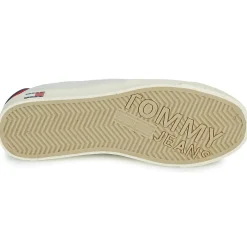 Baskets Mode^Tommy Jeans - NOLAN VULCANCIZE ESS Beige