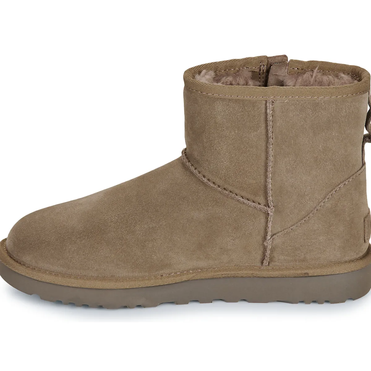Bottines / Boots^UGG - CLASSIC MINI BAILEY ZIP Taupe
