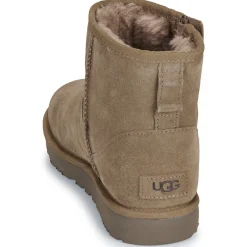 Bottines / Boots^UGG - CLASSIC MINI BAILEY ZIP Taupe