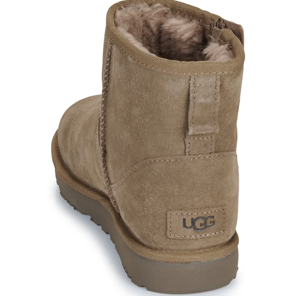 Bottines / Boots^UGG - CLASSIC MINI BAILEY ZIP Taupe