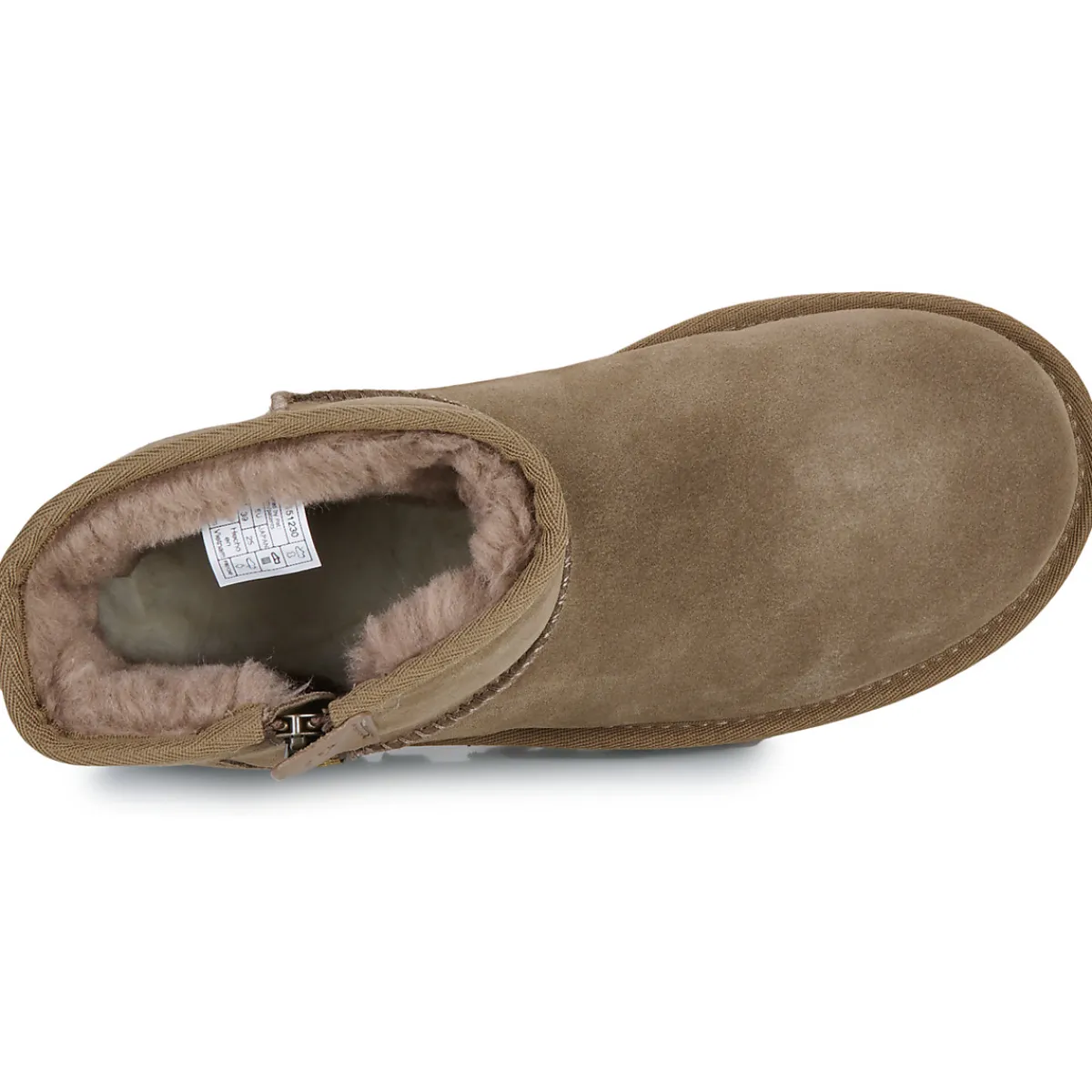 Bottines / Boots^UGG - CLASSIC MINI BAILEY ZIP Taupe