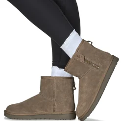 Bottines / Boots^UGG - CLASSIC MINI BAILEY ZIP Taupe