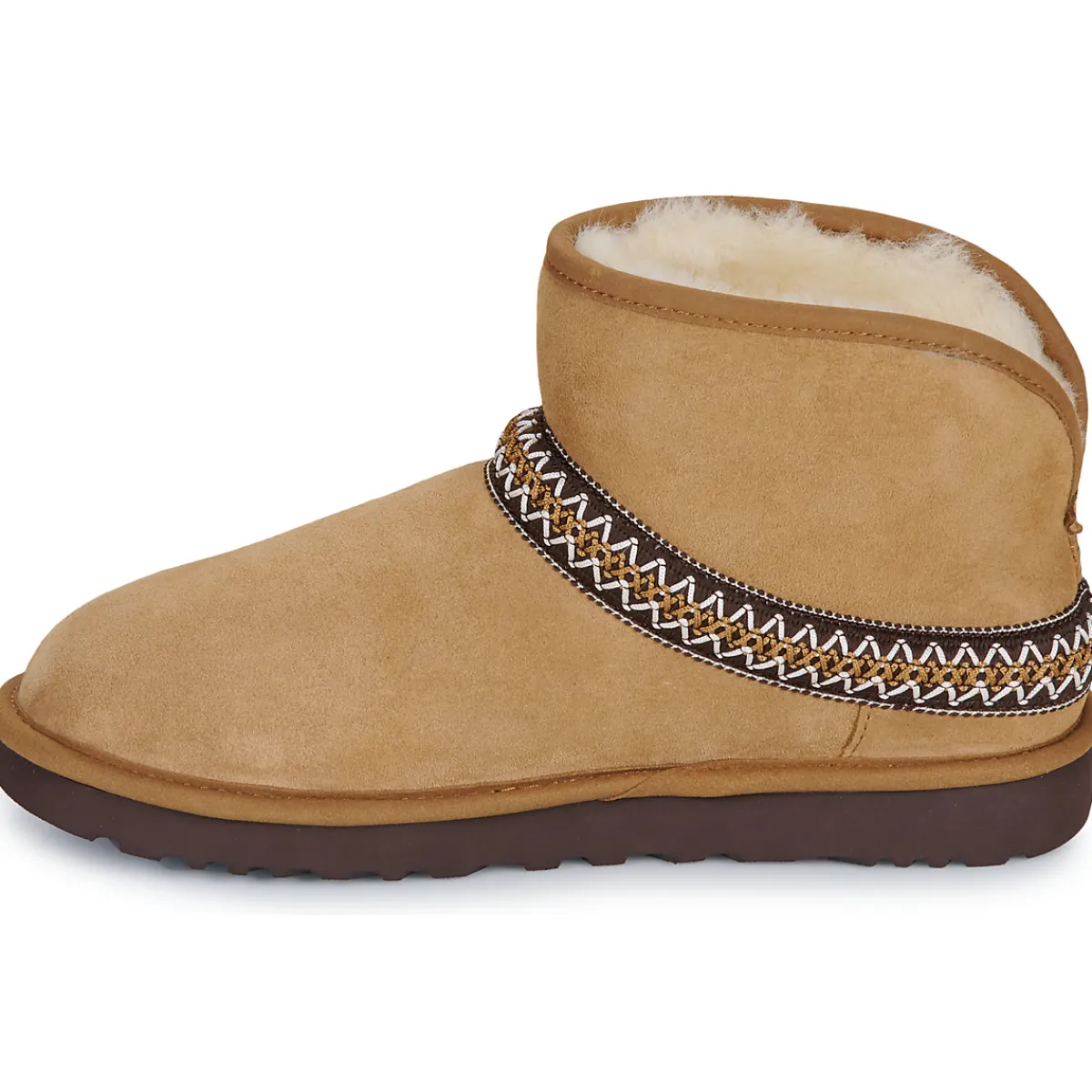 Bottines / Boots^UGG - CLASSIC MINI CRESCENT Cognac