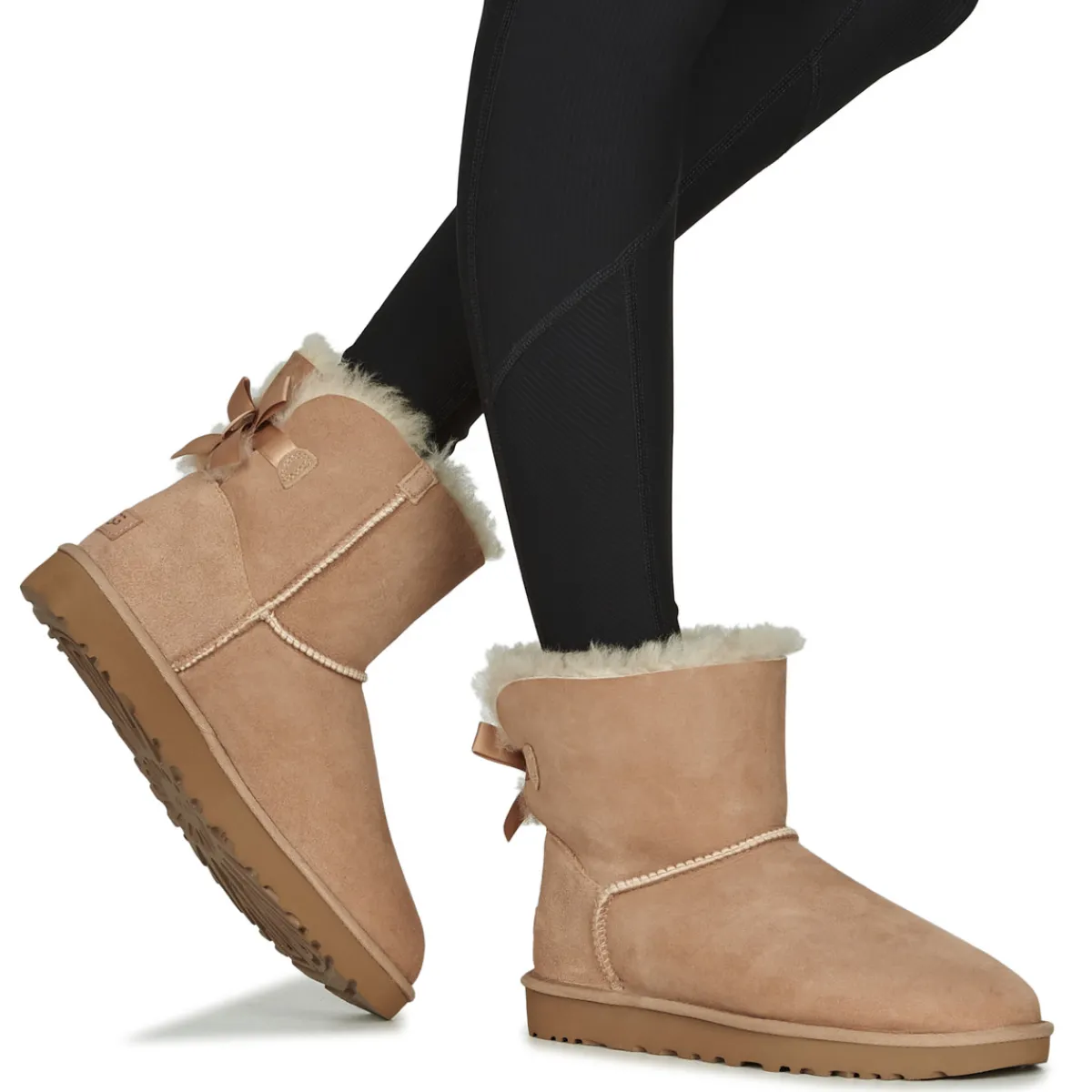 Bottines / Boots^UGG - MINI BAILEY BOW II Beige