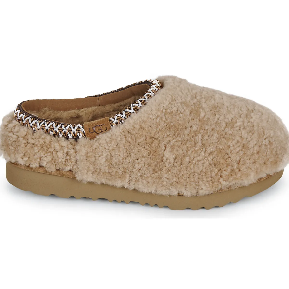 Pantoufles / Chaussons^UGG - TASMAN MAXI CURLY Camel