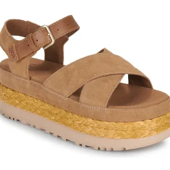 Sandales Et Nu-pieds^UGG - W AUBREY ANKLE STRAP Cognac