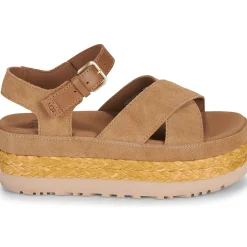 Sandales Et Nu-pieds^UGG - W AUBREY ANKLE STRAP Cognac