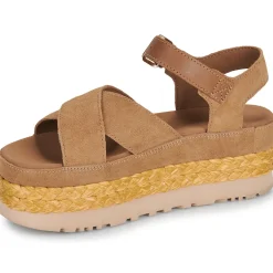 Sandales Et Nu-pieds^UGG - W AUBREY ANKLE STRAP Cognac