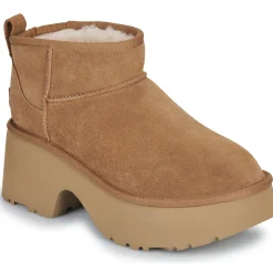 Bottines / Boots^UGG - W CLASSIC ULTRA MINI NEW HEIGHTS Cognac