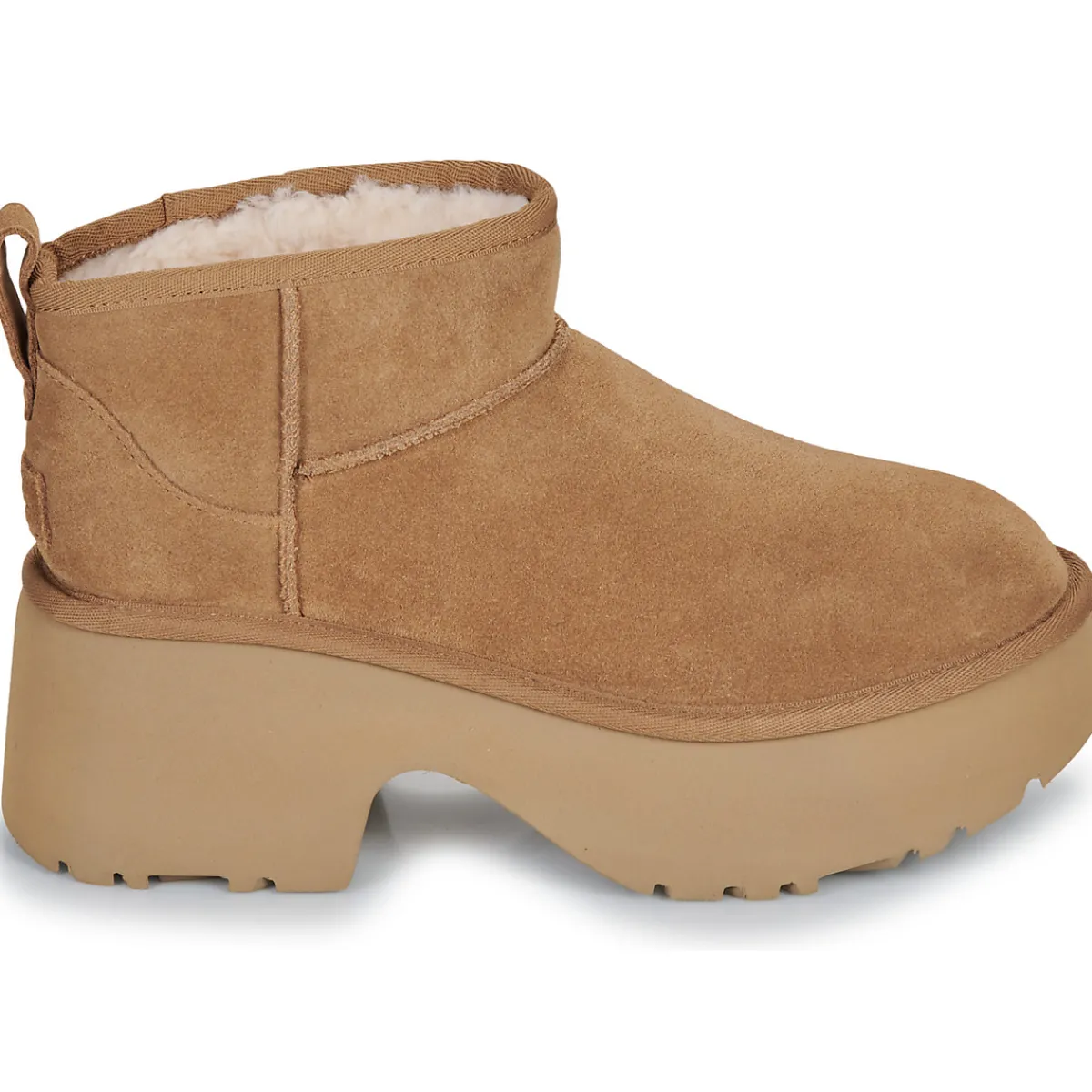 Bottines / Boots^UGG - W CLASSIC ULTRA MINI NEW HEIGHTS Cognac