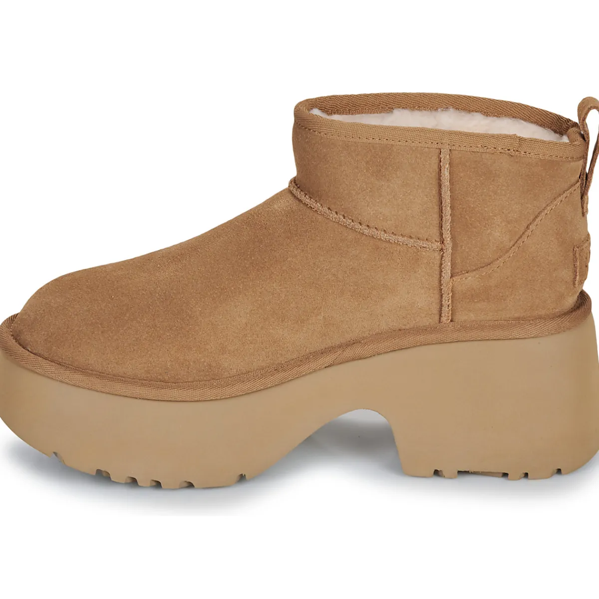 Bottines / Boots^UGG - W CLASSIC ULTRA MINI NEW HEIGHTS Cognac