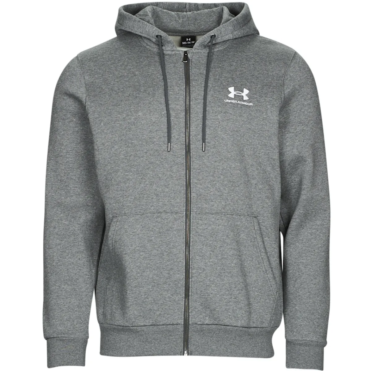 Sweats & Polaires^Under Armour - UA ESSENTIAL FLEECE FZ HOOD Gris
