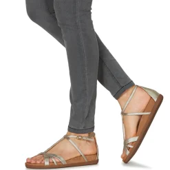 Sandales Et Nu-pieds^Unisa - CASANO Doré