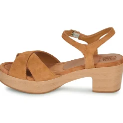 Sandales Et Nu-pieds^Unisa - IRAM Camel