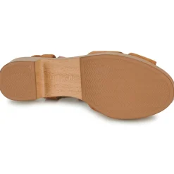 Sandales Et Nu-pieds^Unisa - IRAM Camel
