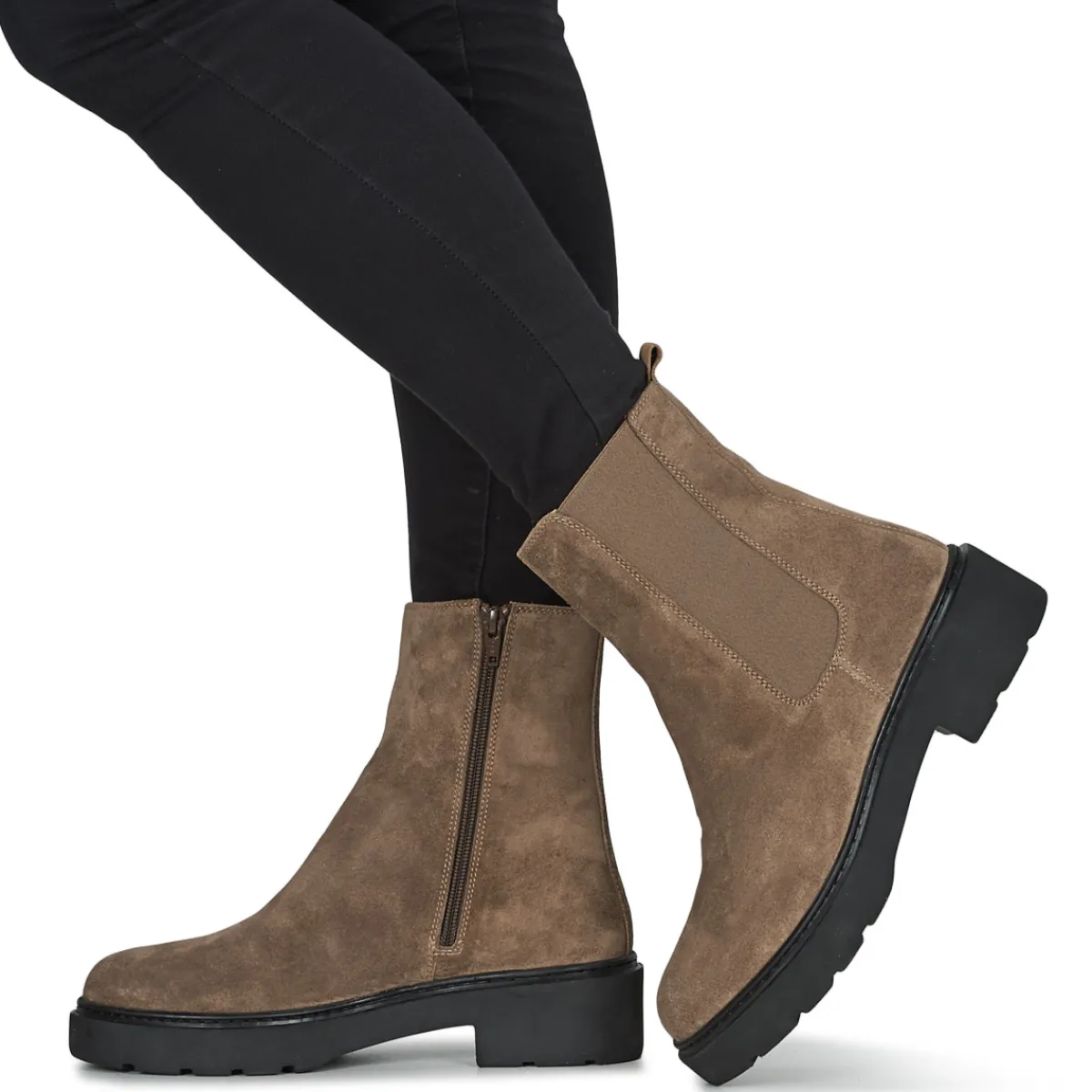 Bottines / Boots^Unisa - JUNDAI Marron