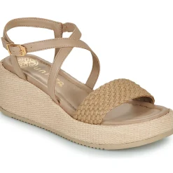 Sandales Et Nu-pieds^Unisa - KALION Beige