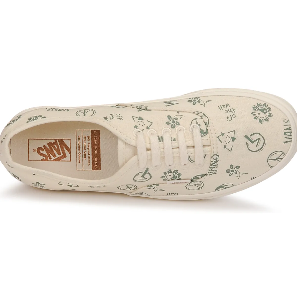 Baskets Mode^Vans - AUTHENTIC Blanc