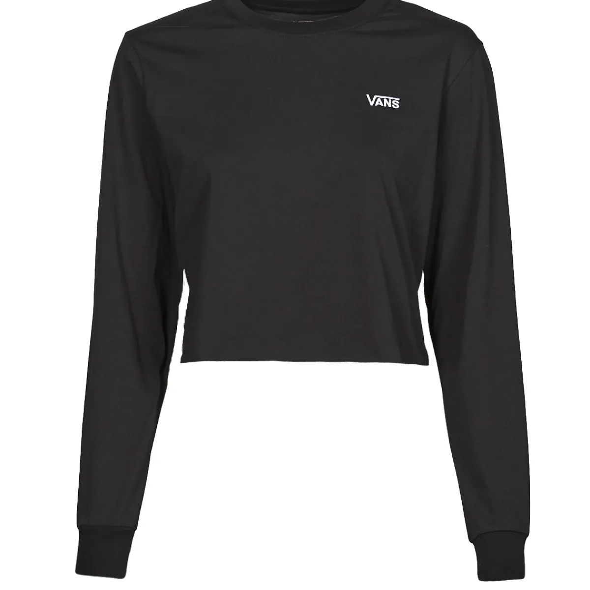T-shirts & Polos^Vans - JUNIOR V LS CROP Noir