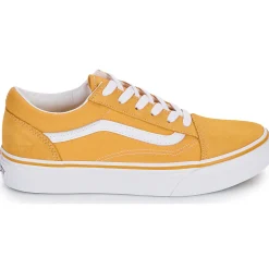 Baskets Mode^Vans - OLD SKOOL PLATFORM Jaune