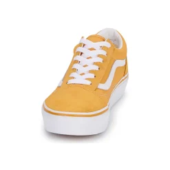 Baskets Mode^Vans - OLD SKOOL PLATFORM Jaune