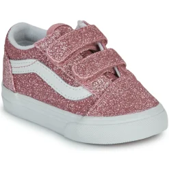 Baskets Mode^Vans - Old Skool V Rosepailleté