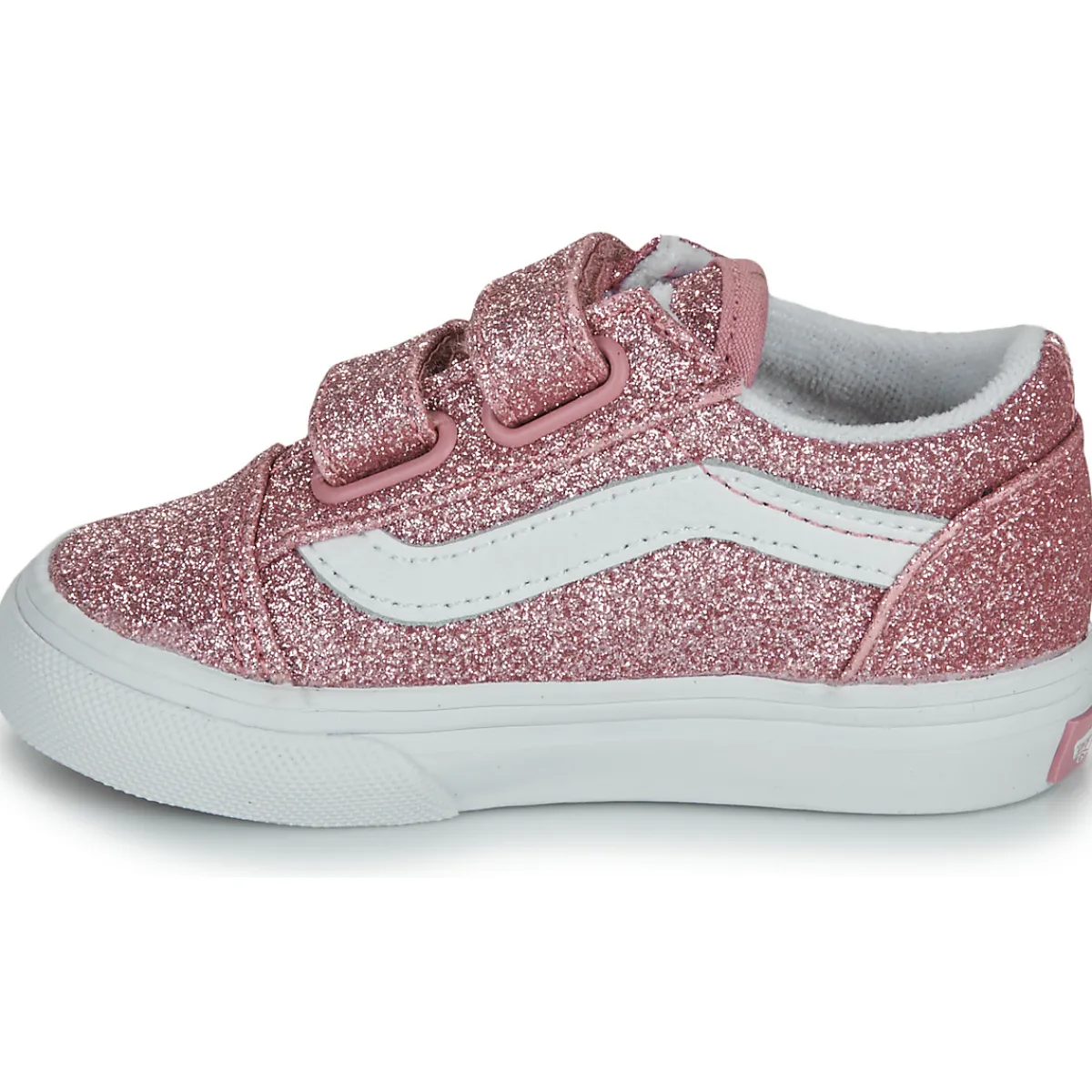 Baskets Mode^Vans - Old Skool V Rosepailleté