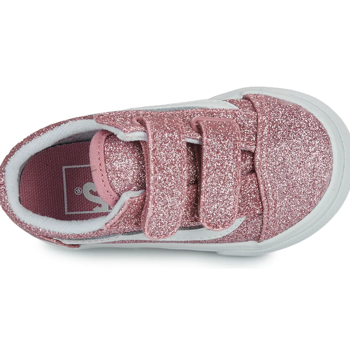Baskets Mode^Vans - Old Skool V Rosepailleté