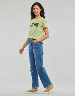 T-shirts & Polos^Vans - TRIPPY PAISLEY CREW Vert