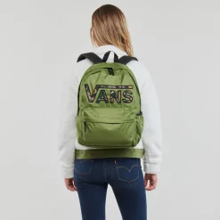 Sacs À Dos^Vans - WM REALM FLYING V BACKPACK Kaki