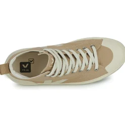Baskets Mode^Veja - NOVA HIGH CANVAS Beige