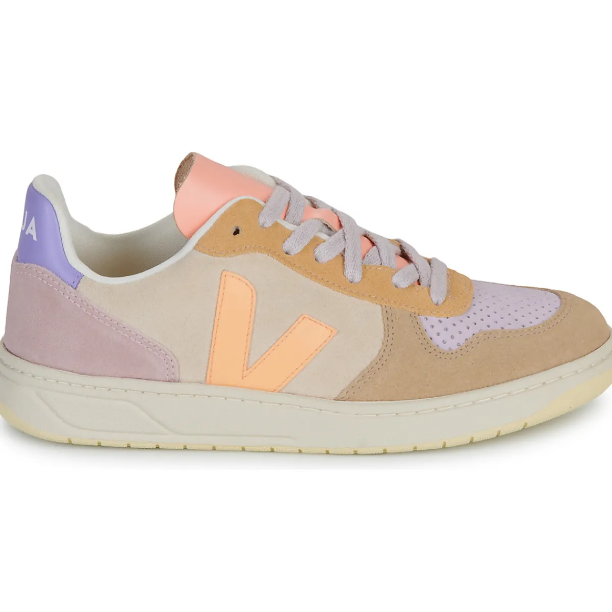 Baskets Mode^Veja - V-10 Multicolore