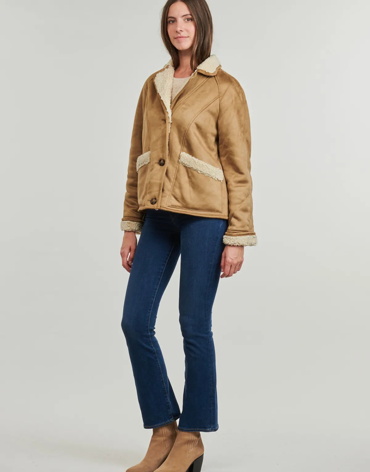 Manteaux^Vero Moda - VMELLA Cognac