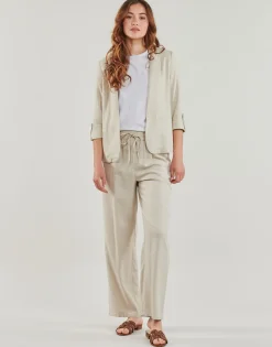 Pantalons^Vero Moda - VMJESMILO Beige