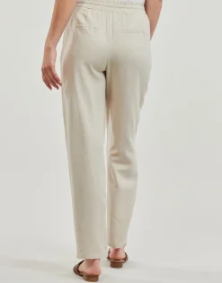 Pantalons^Vero Moda - VMJESMILO Beige